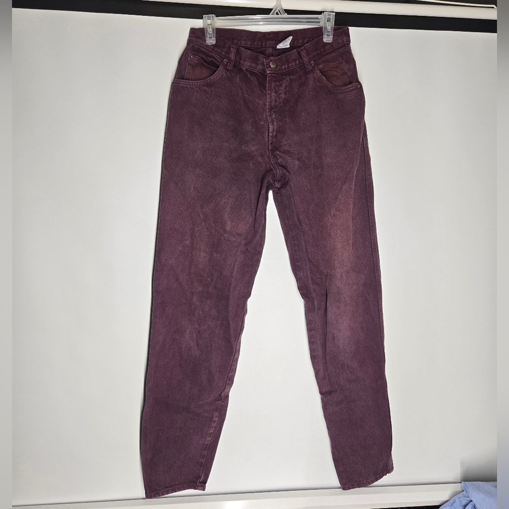 Vintage Bugle Boy Purple Jeans